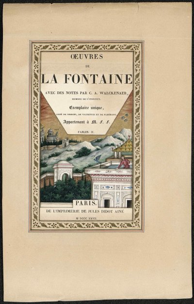 Imam Bakhsh Lahori Fables de La Fontaine 1837 1839 MeisterDrucke 847689