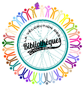 cyclobiblio logo velorution des bibliothèques